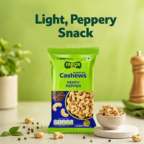 Fabsta Peppy Pepper Cashews 40 g