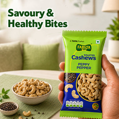 Fabsta Peppy Pepper Cashews 40 g