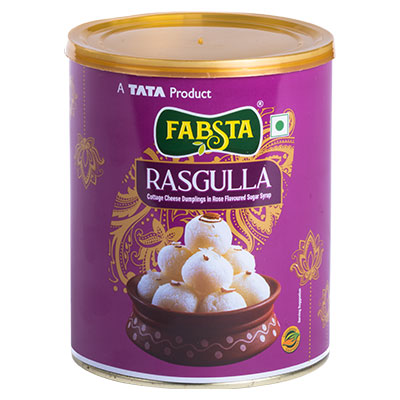 Fabsta Rasgulla Tin 500 Gm