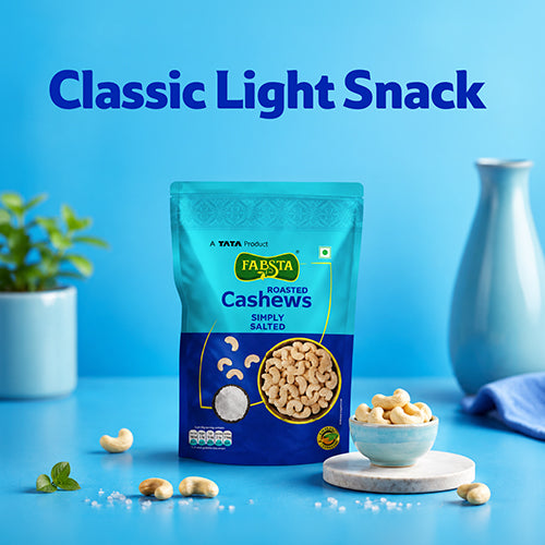Fabsta Simply Salted Cashews, 200 g