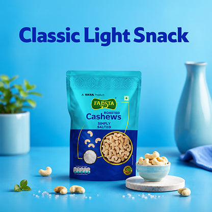 Fabsta Simply Salted Cashews 200 g