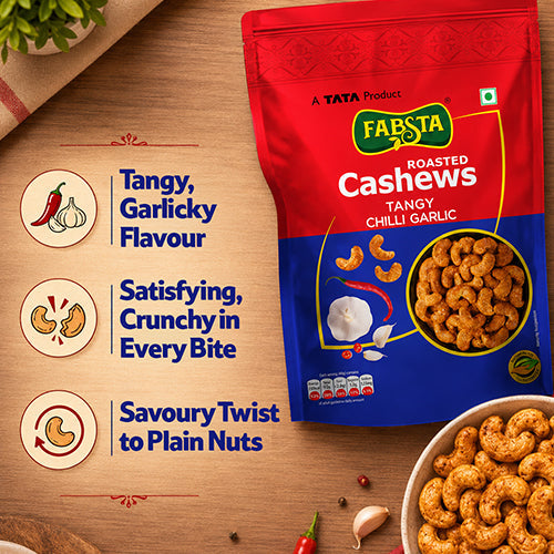 Fabsta Tangy Chilli Garlic Cashew 200 g