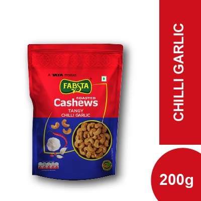 Fabsta Tangy Chilli Garlic Cashew 200 gm
