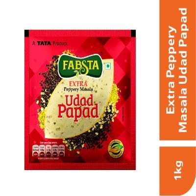 Fabsta Udad Papad Extra Peppery 200 gm