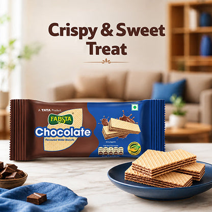 Fabsta Chocolate Wafer Biscuits 60 g