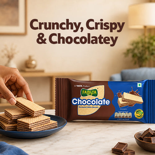 Fabsta Chocolate Wafer Biscuits 60 g