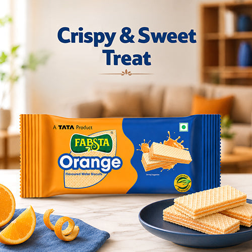 Fabsta Orange Wafer Biscuits 75 g