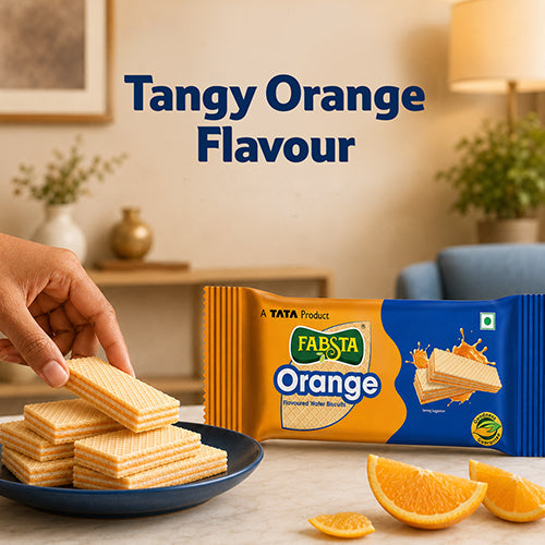 Fabsta Orange Wafer Biscuits 75 g