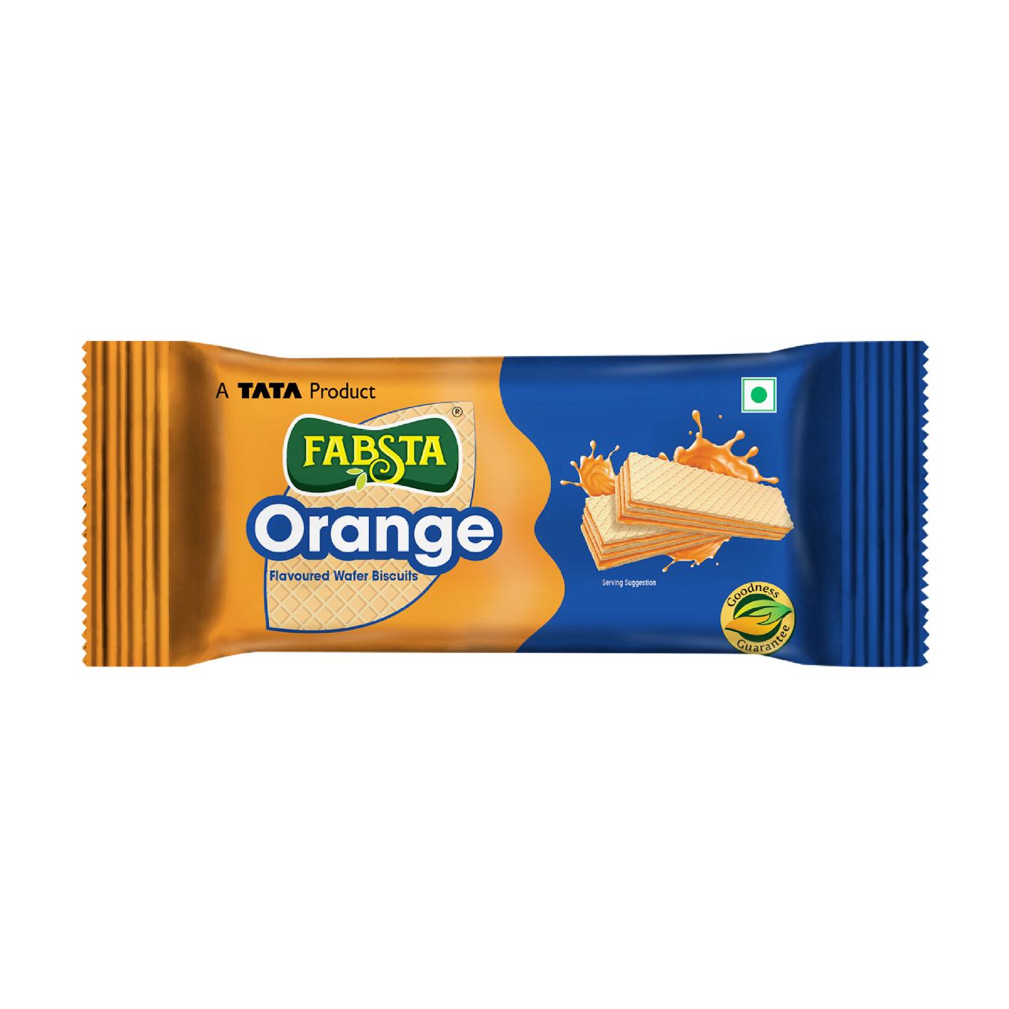 Fabsta Orange Wafer Biscuits 75 g