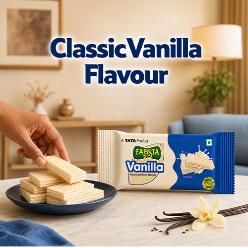 Fabsta Vanilla Wafer Biscuits 75 g
