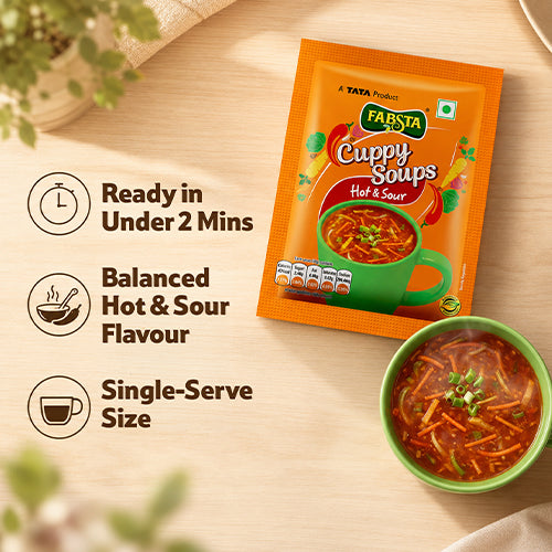 Fabsta Hot & Sour Veg Soup, 11 g