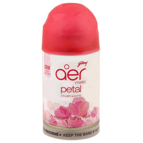 Godrej Aer Matic Crush Pink Refill 225ml