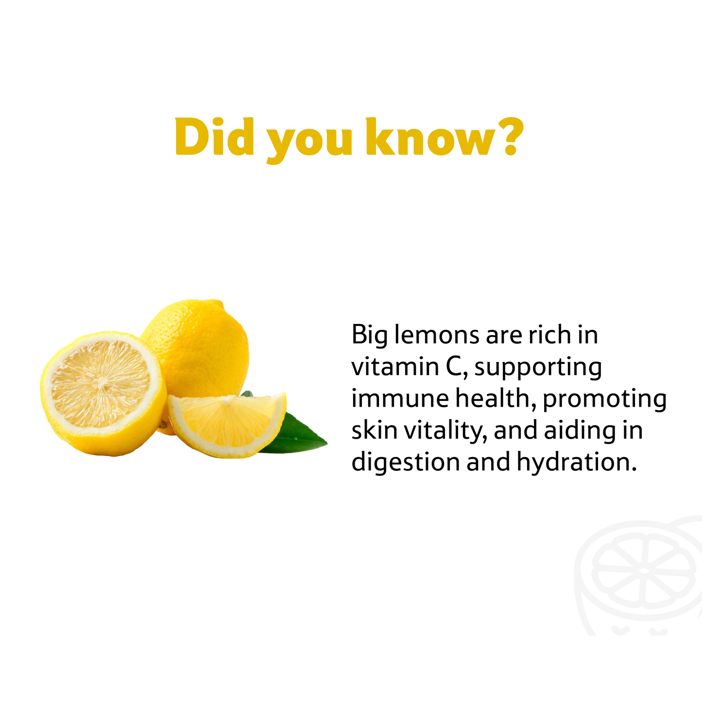 Lemon Big, 1 Pc