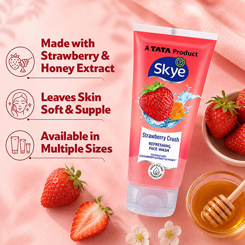 Skye Strawberry Crush Refreshing Face Wash 50ml