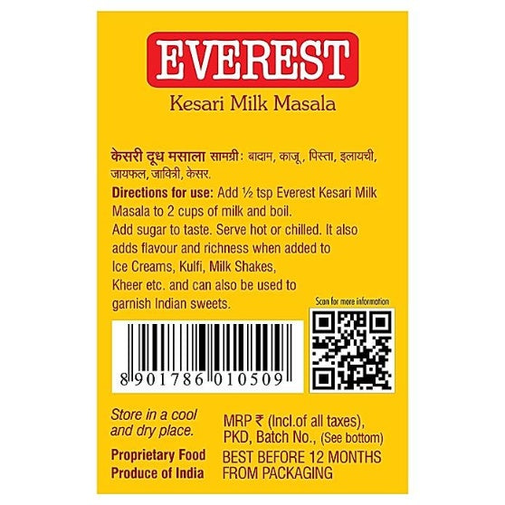 Everest Keshri Milk Masala 50 g