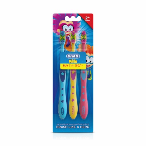 Oral B Kids Toothbrush pack of 3