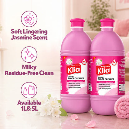 Klia Jasmine Milky Floor Cleaner Combi 1ltr