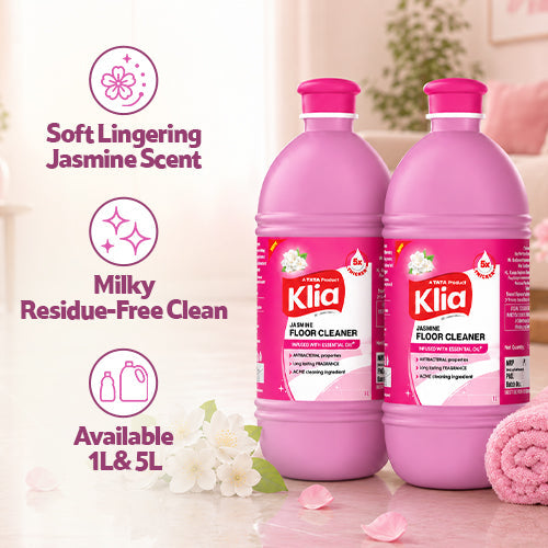 Klia Jasmine Milky Floor Cleaner Combi, 1 L