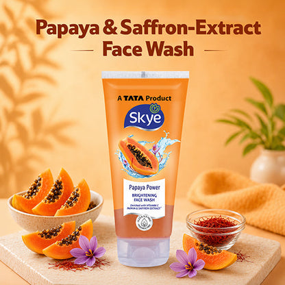 Skye Papaya Power Brightening Face Wash 100ml