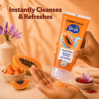 Skye Papaya Power Brightening Face Wash 100ml