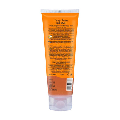 Skye Papaya Power Brightening Face Wash, 100 ml