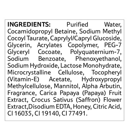 Skye Papaya Power Brightening Face Wash 50ml