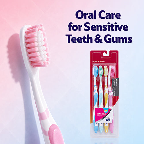 Skye Sensitive Soft Toothbrush, Pack of 4