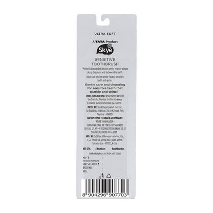 Skye Sensitive Soft Toothbrush pack of 4