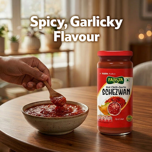 Fabsta Hot Chilli Garlic Schezwan, 500 g