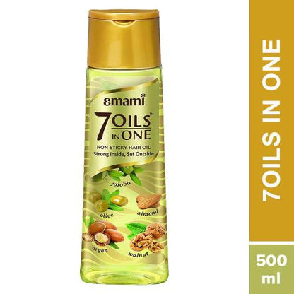 Emami 7 Oils In One Non-Sticky Hair Oil 500 ml