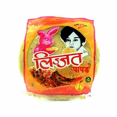 Lijjat Garlic Papad 200 gm