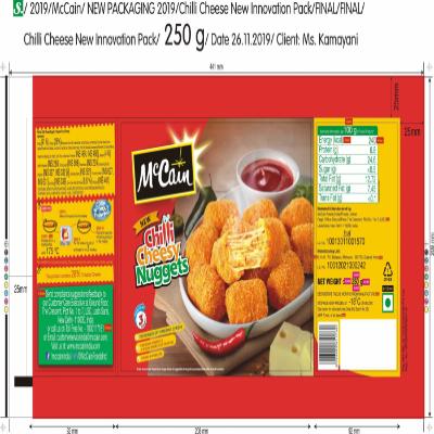 Mccain Chilli Cheesy Nuggets 250 gm