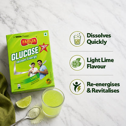 Fabsta Glucose Powder Lime 450 g