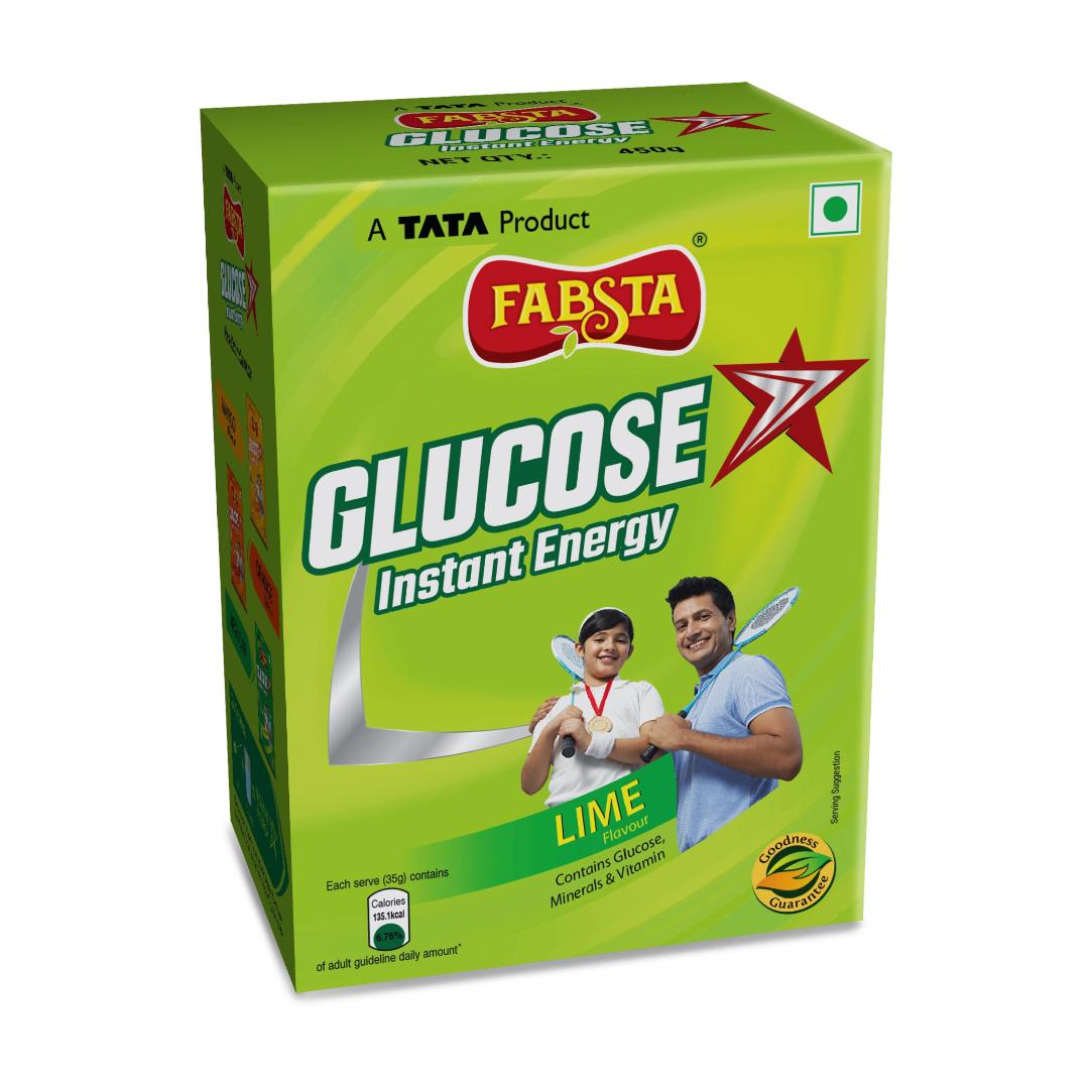 Fabsta Glucose Powder Lime 450 g