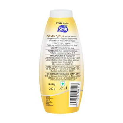 Skye Sandal Talcum Powder, 200 g