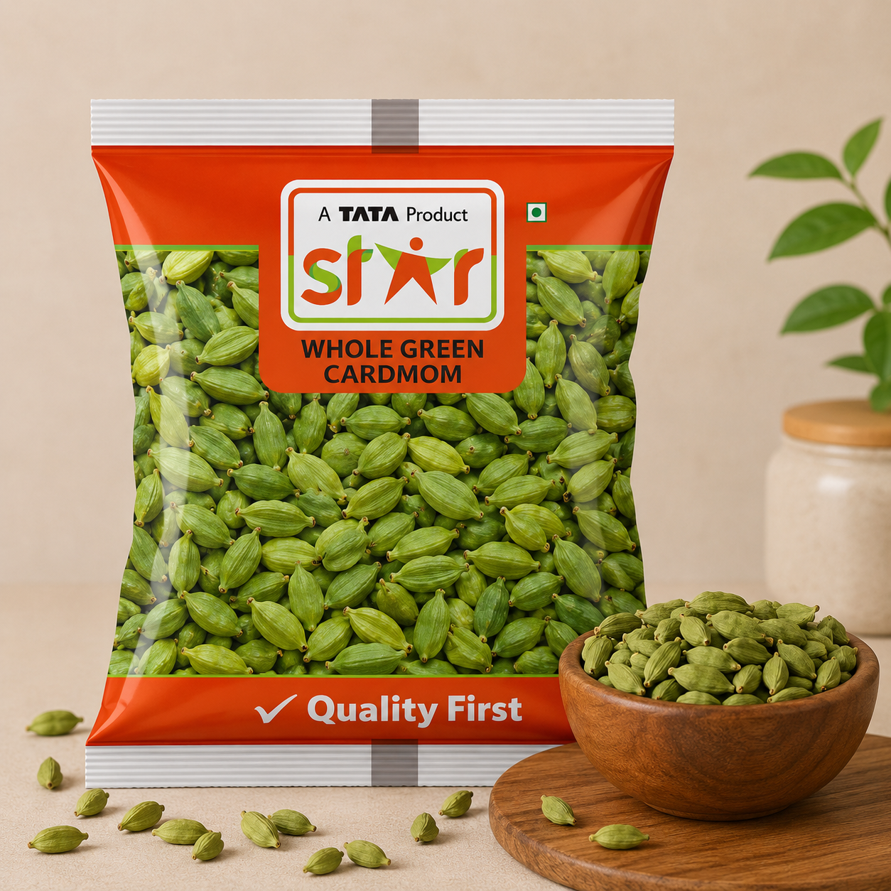 Star Whole Green Cardmom 10 g