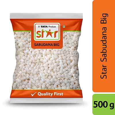Star Sabudana Big 500 gm