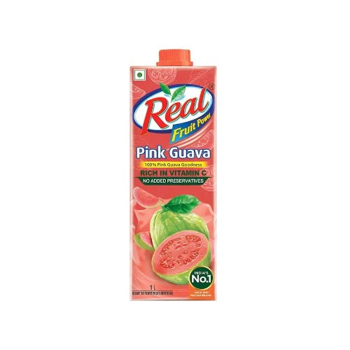 Real Pink Guava Juice Tetrapak 1 ltr