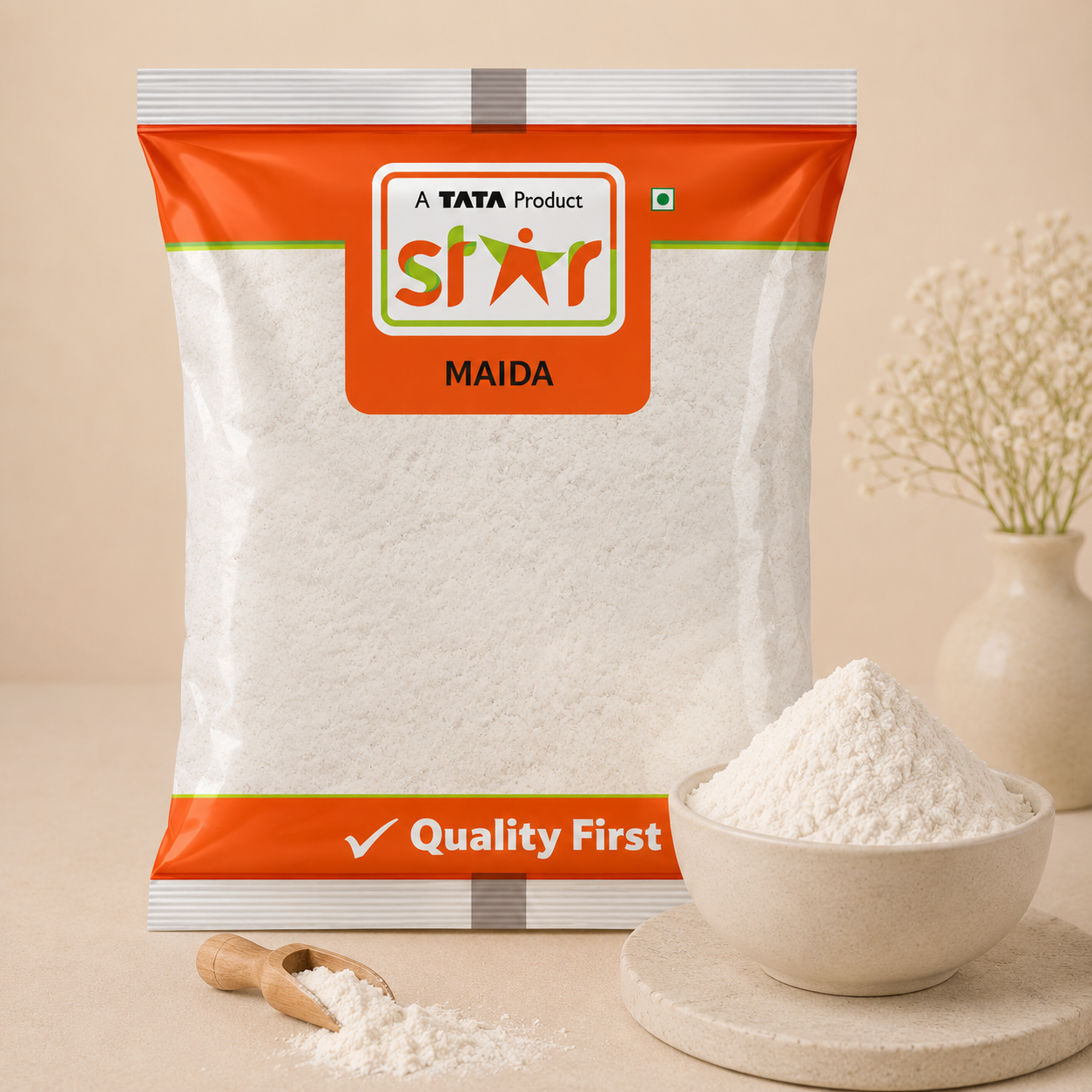 Star Refined Wheat Flour Maida 1 kg