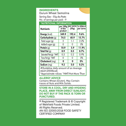 Chef'S Basket Elbow Pasta 500 gm