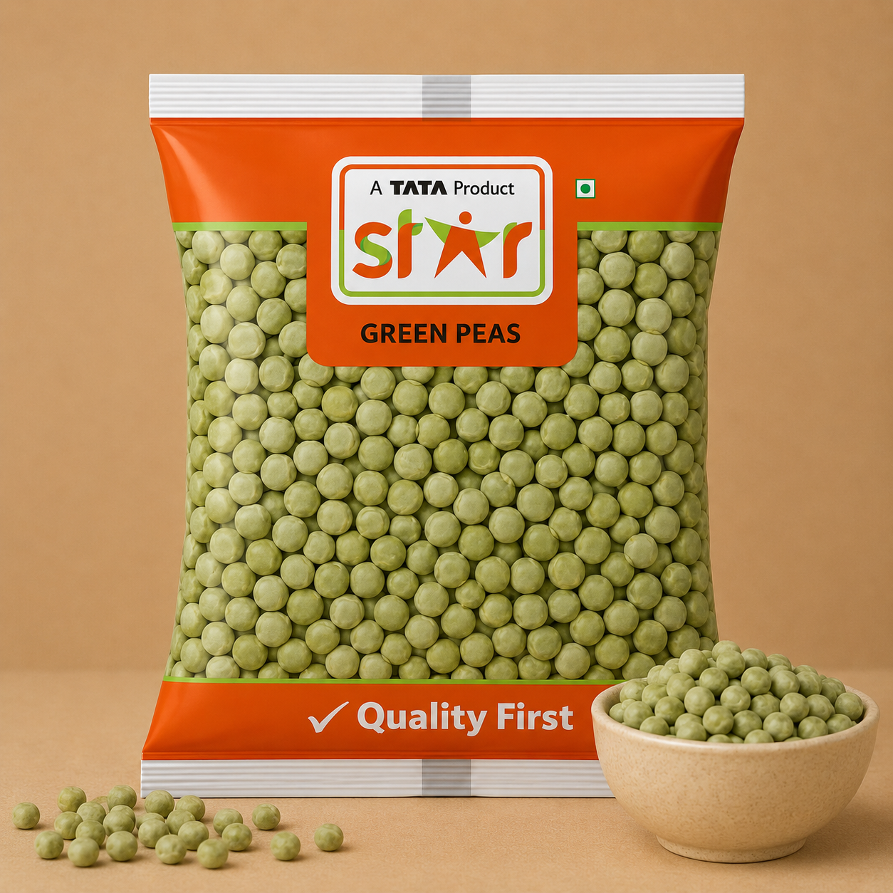 Star Whole Green Peas 500 g