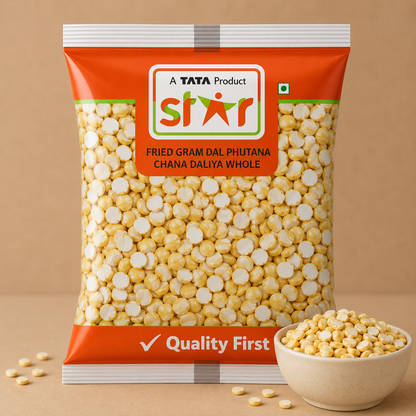 Star Fried Gram Dal Phutana/ Chana Daliya Whole 200 g