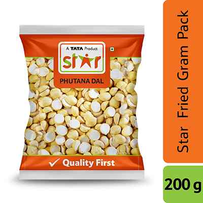 Star Fried Gram Dal Phutana/ Chana Daliya Whole 200 gm