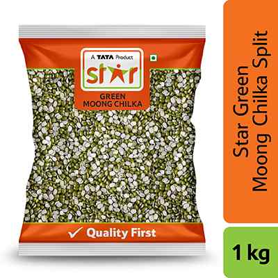 Star Green Moong Chilka Split 1 kg