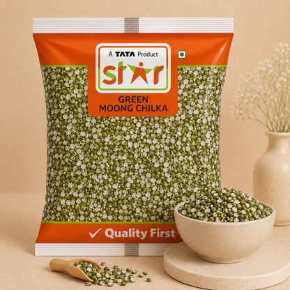 Star Green Moong Chilka Split 1 kg