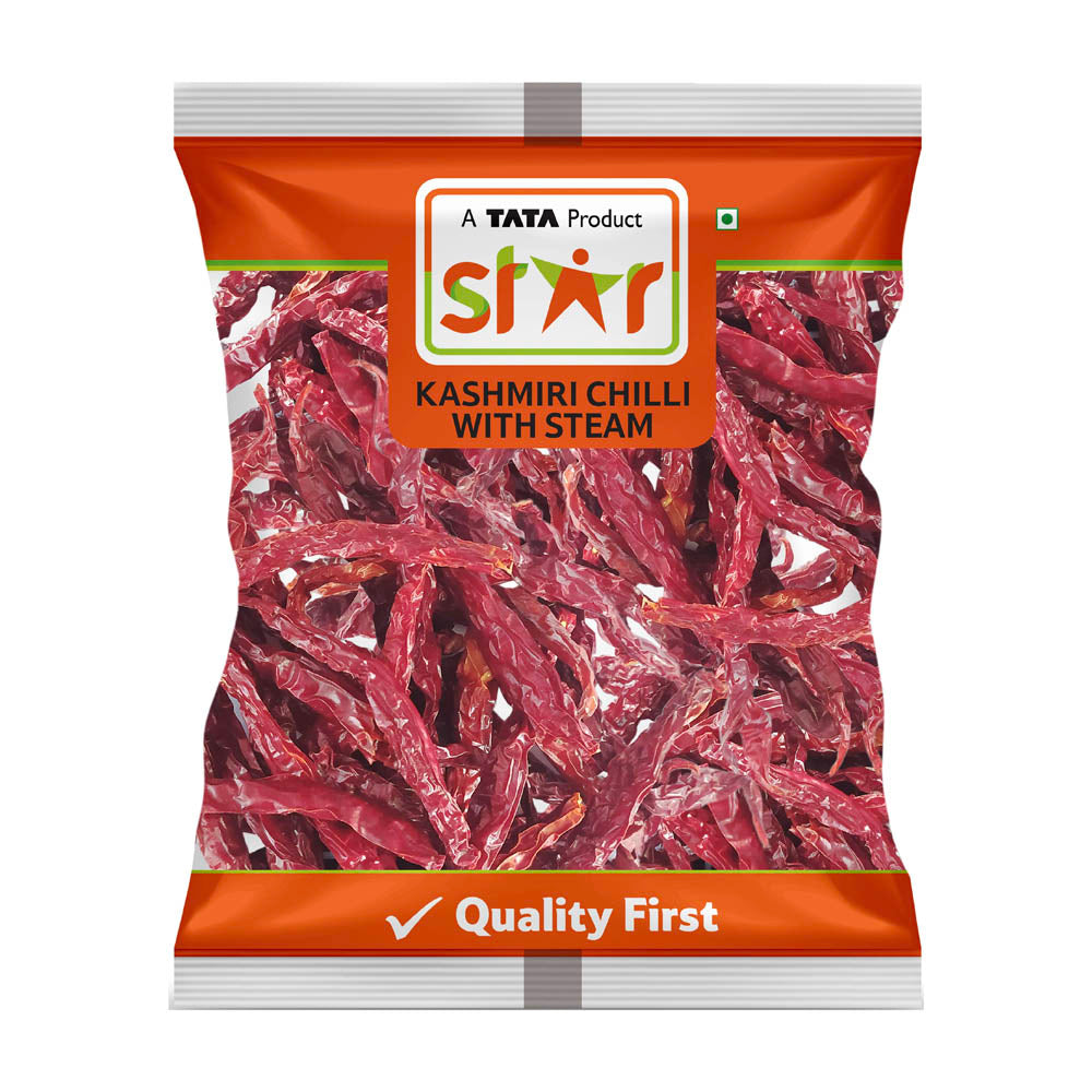 Star Whole Kashmiri Chilli With Stem 100 g