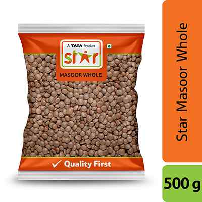 Star Whole Masoor Red 500 Gm