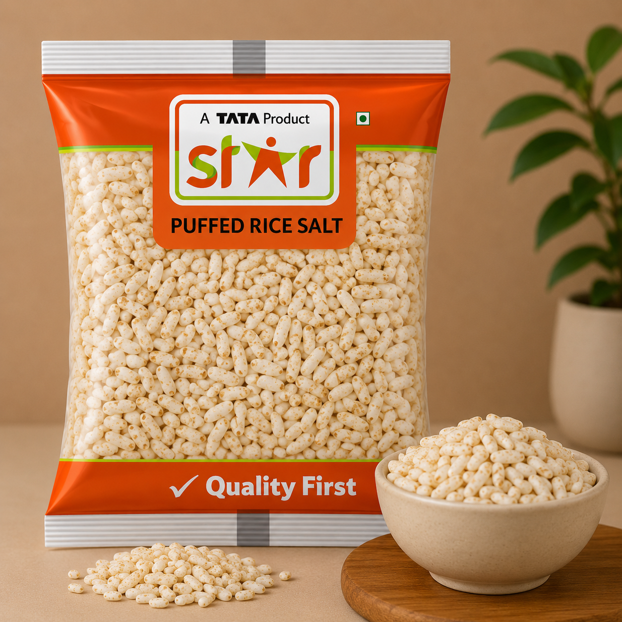 Star Puffed Rice Salt 500 g