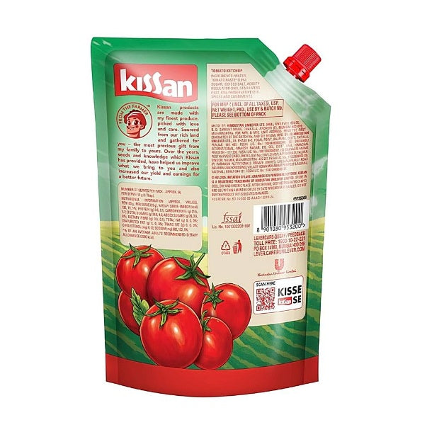 Kissan No-Onion No-Garlic Tomato Sauce 850 g