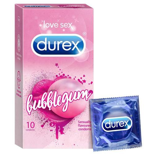 Durex Bubble Gum Flavoured Condom pack of 10